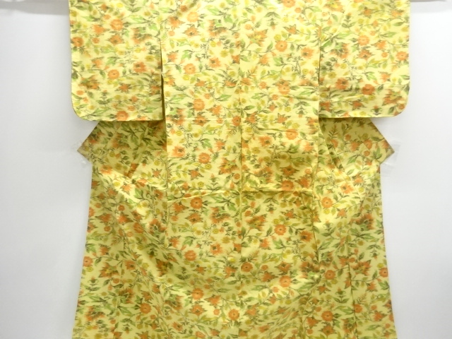 Japanese Kimono / Tsumugi Silk